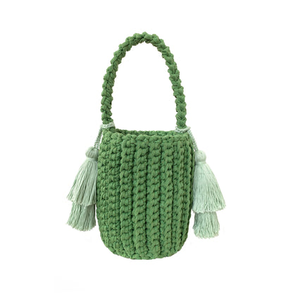 Tulum Bucket Bag In Green